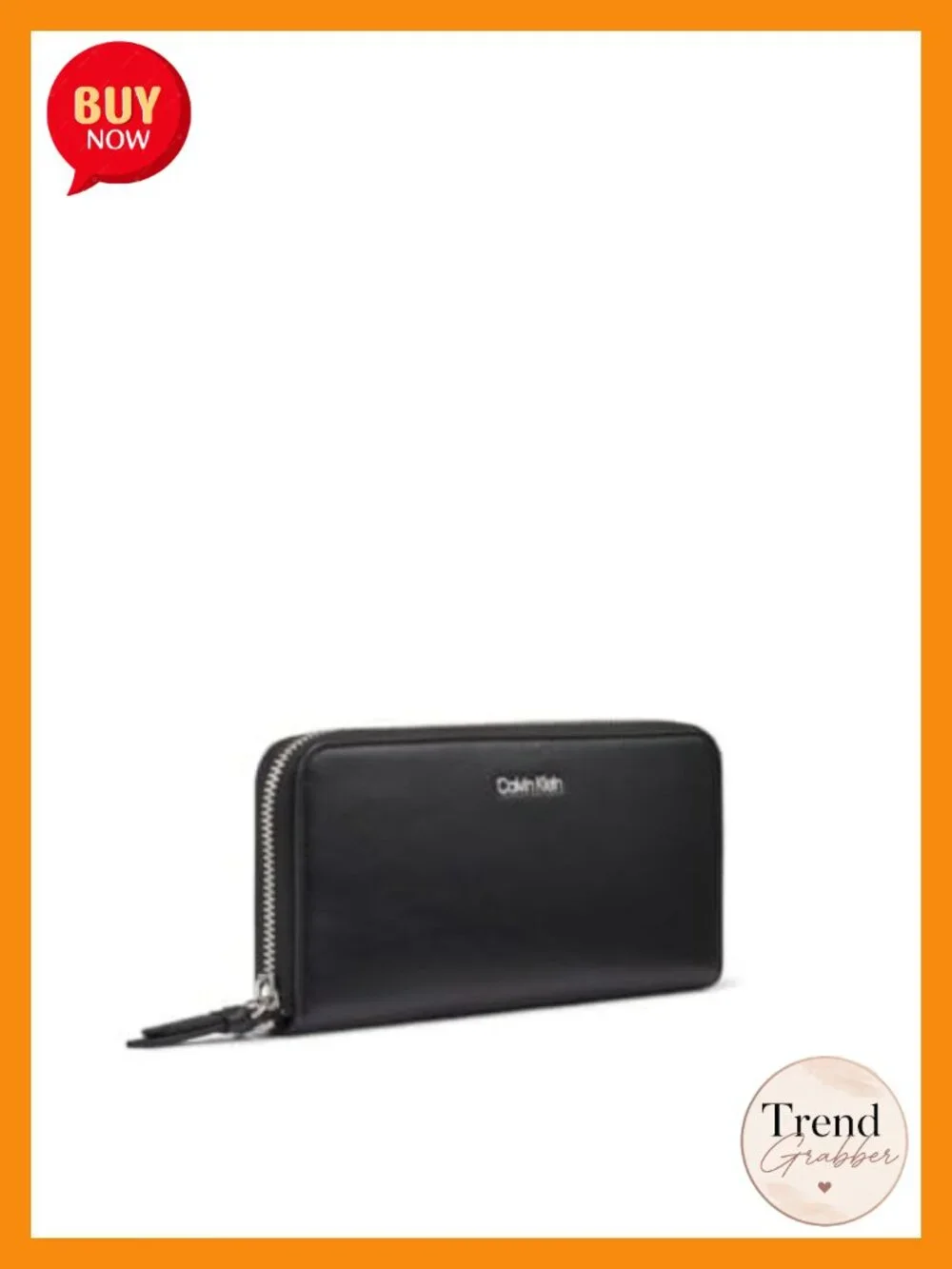 Saffiano Faux Leather Continental Zip Around Wallet With Wristlet Strap